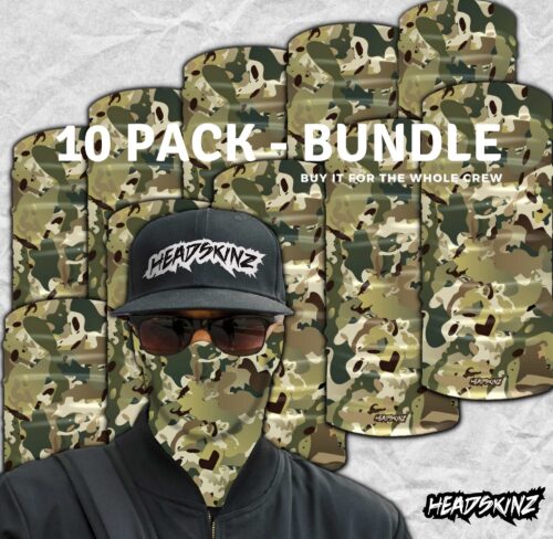 BULK PACK - Multicam Headskinz (10 unit pack)