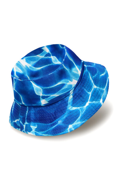 Reversible Bucket Hatz - White (and Crystal Water) - Image 6