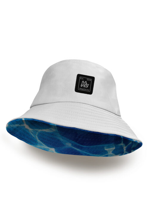 Reversible Bucket Hatz - White (and Crystal Water) - Image 2