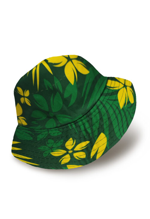 Reversible Bucket Hatz - Tropicana Design (and Yellow) - Image 3