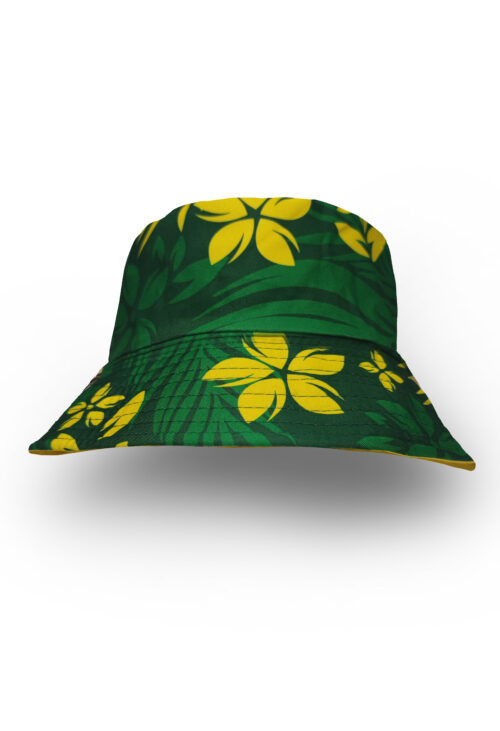 Reversible Bucket Hatz - Tropicana Design (and Yellow)