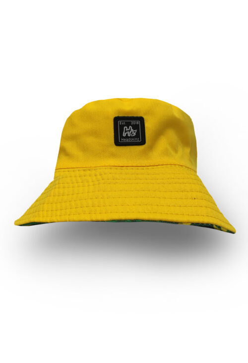 Reversible Bucket Hatz - Tropicana Design (and Yellow) - Image 4