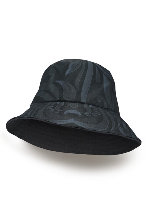 Reversible Bucket Hatz - Black (and Tribal Tapestry Design) - Image 5