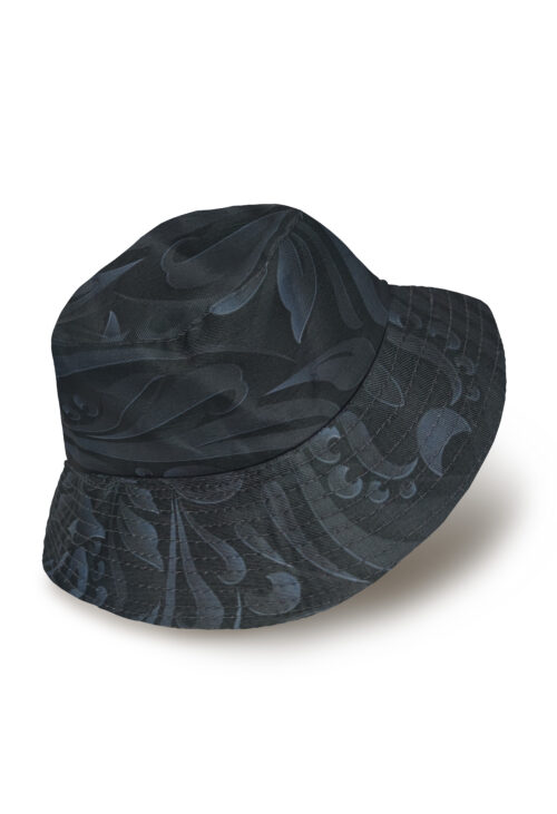 Reversible Bucket Hatz - Black (and Tribal Tapestry Design) - Image 6