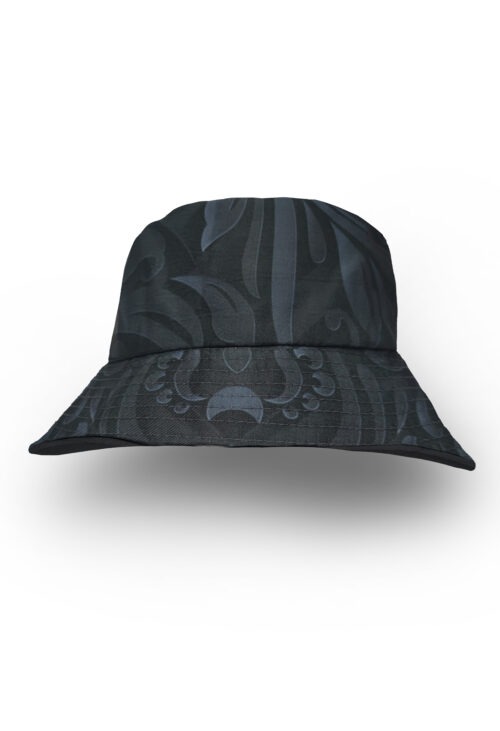 Reversible Bucket Hatz - Black (and Tribal Tapestry Design) - Image 4