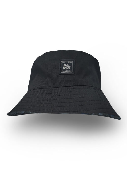 Reversible Bucket Hatz - Black (and Tribal Tapestry Design)