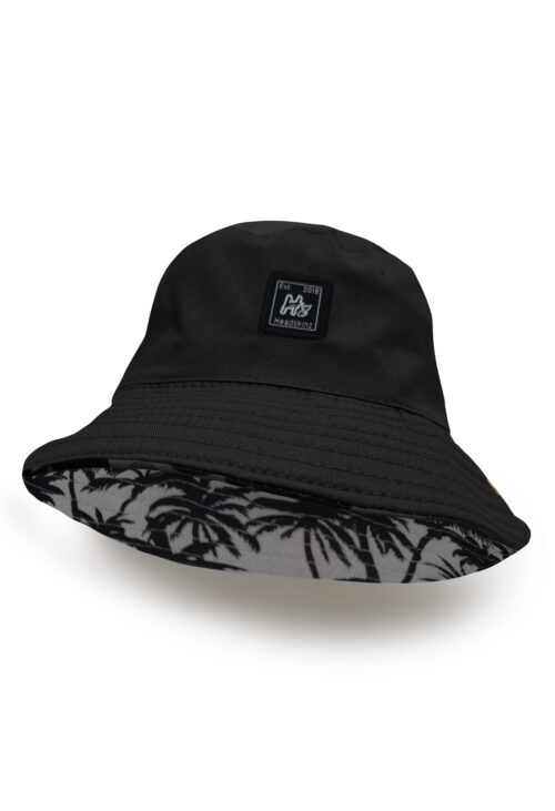 Reversible Bucket Hatz - Black (and Oasis Design) - Image 2