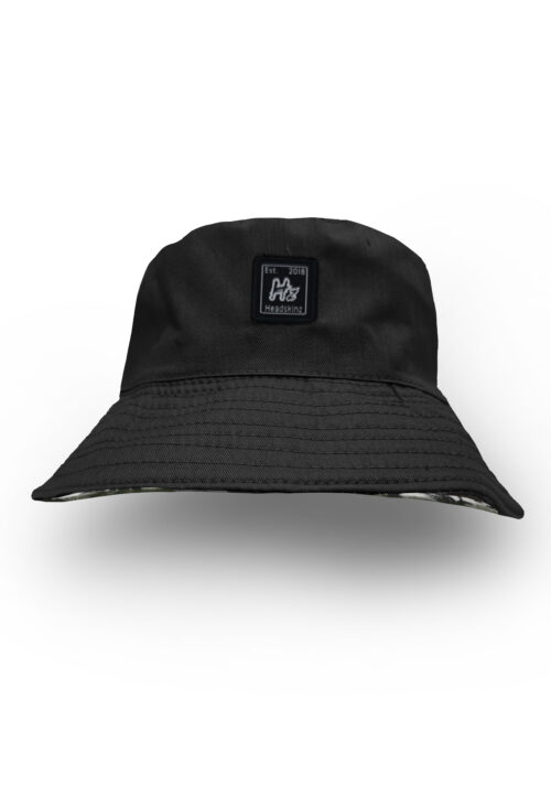 Reversible Bucket Hatz - Black (and Oasis Design)