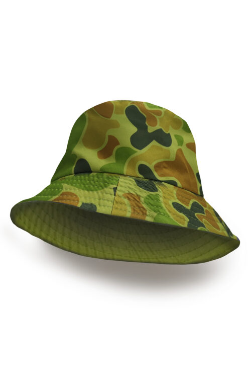 Reversible Bucket Hatz - Earthy Green (and Auscam Design) - Image 5