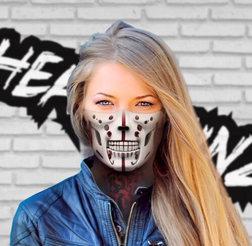 Goth SKULL Headskinz - Image 2