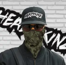 Modern Camo Tactical Green Headskinz