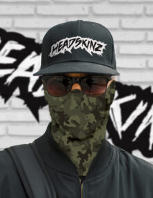 Modern Camo Tactical Green Headskinz
