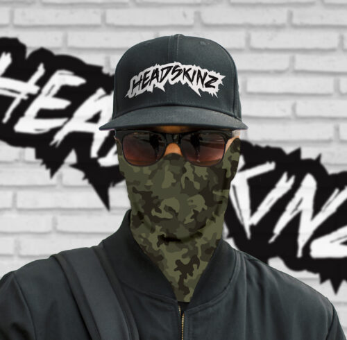 Modern Camo Tactical Green Headskinz