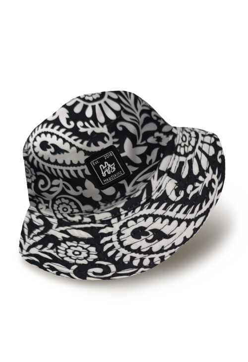 Reversible Bucket Hatz - Paisley Black (and Retro Black) - Image 6