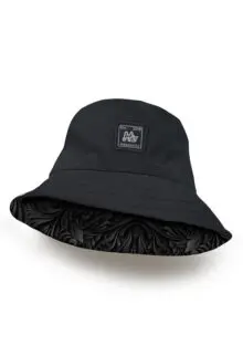 Reversible Bucket Hatz - Black (and Tribal Tapestry Design)