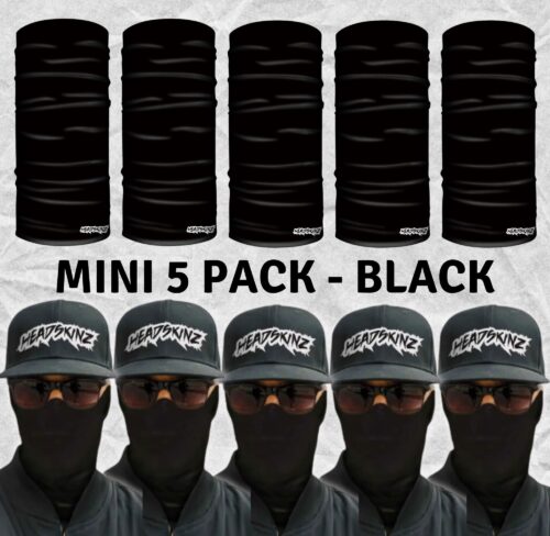 MINI PACK - BLACK (5 unit pack)