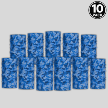 BULK PACK - Army Fishing Blue Camo Headskinz (10 unit pack)