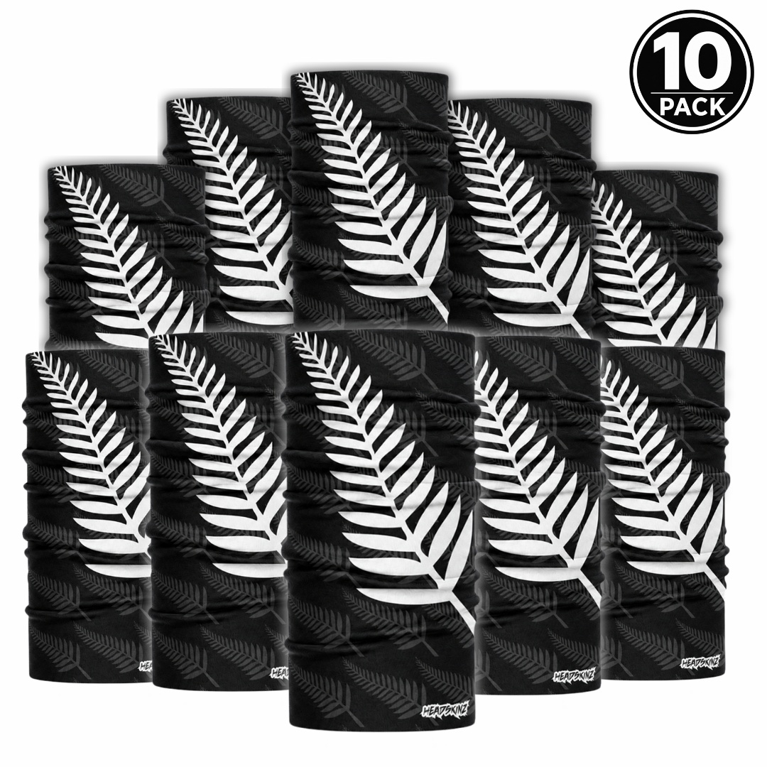 BULK PACK - New Zealand Silver Fern Headskinz (10 unit pack)