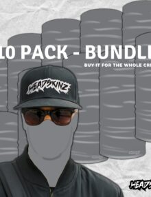 BULK PACK - Cool Grey Headskinz (10 unit pack)