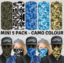 MINI PACK - Camo Colour (5 unit pack)