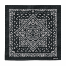 Bandana - Paisley Black