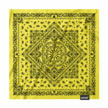 Bandana - Paisley Yellow