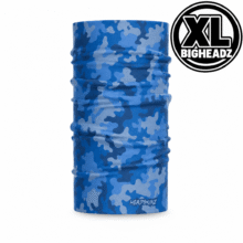 BigHeadz (XL) - Modern Camo (Fishing Blue)