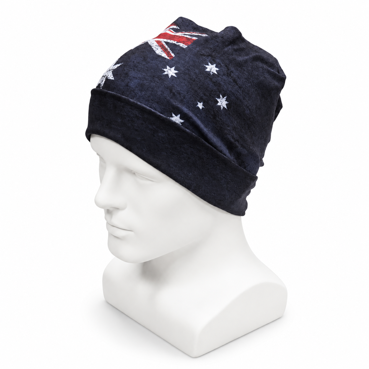 Microfleece Beanie - Australian Flag - Image 2