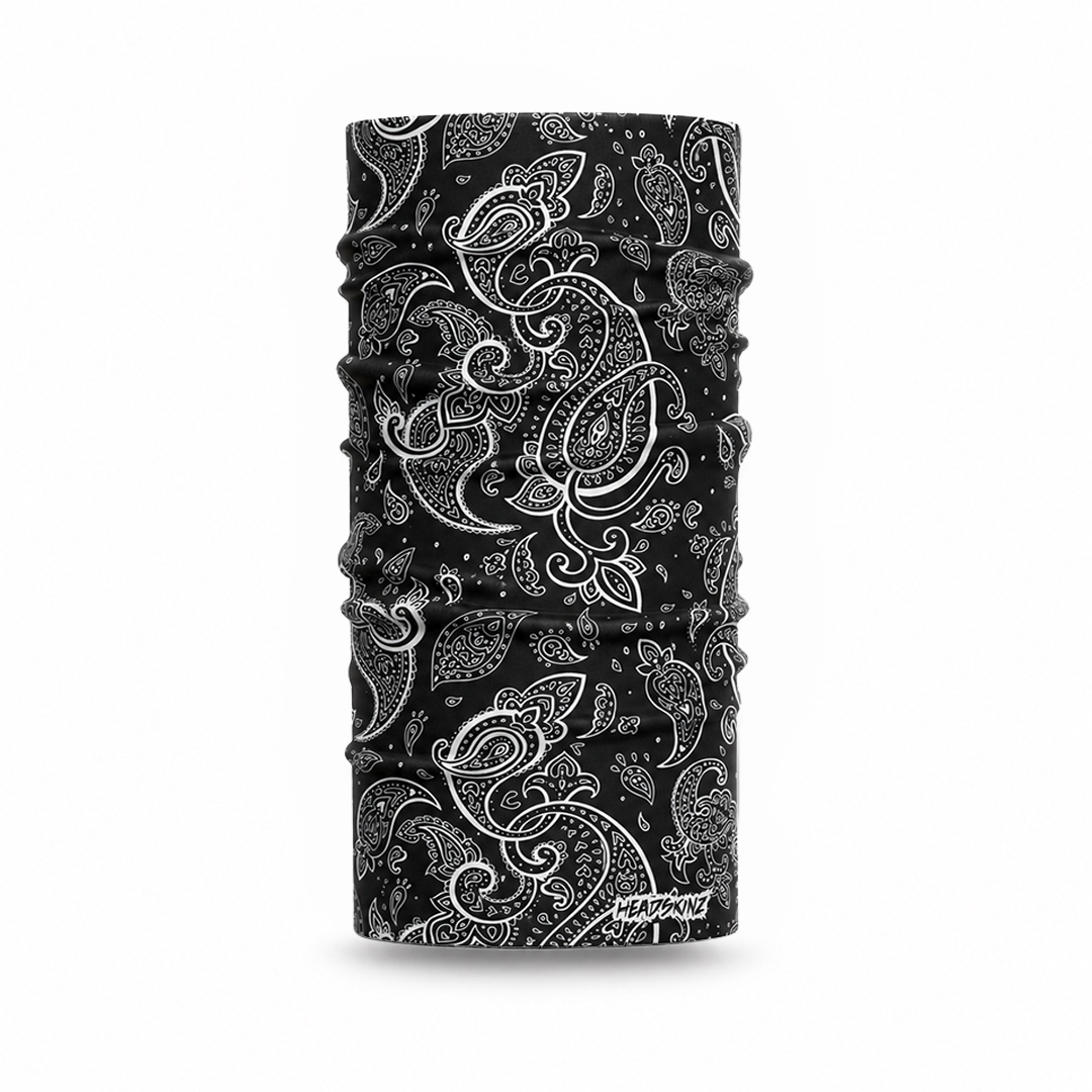 Black Paisley Gaiter Classic Headskinz