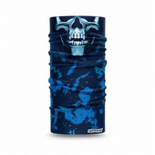 Skull Blue Headskinz