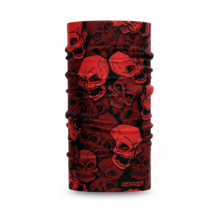 Skulls Blood Red Headskinz