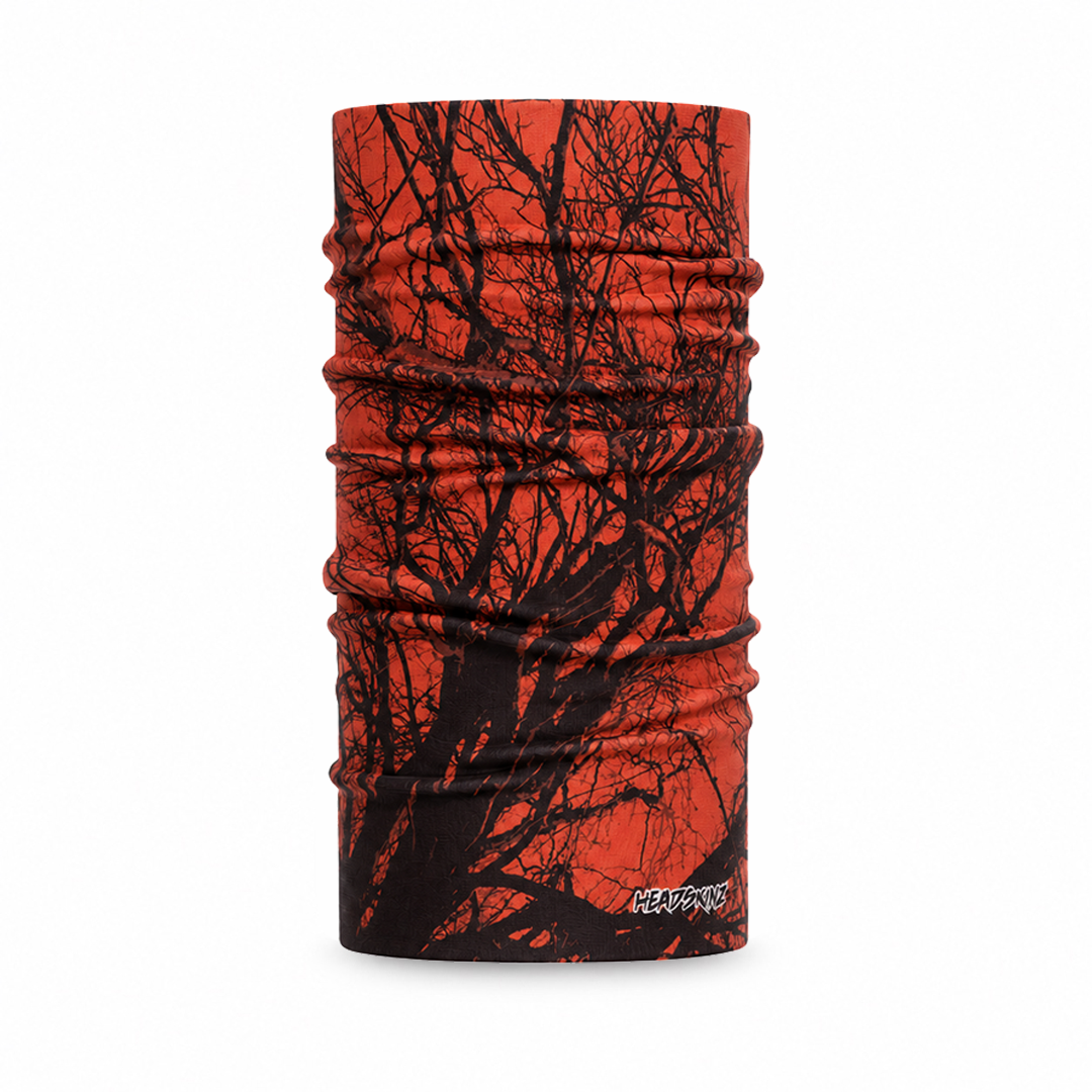 Burnt Orange Camo Headskinz
