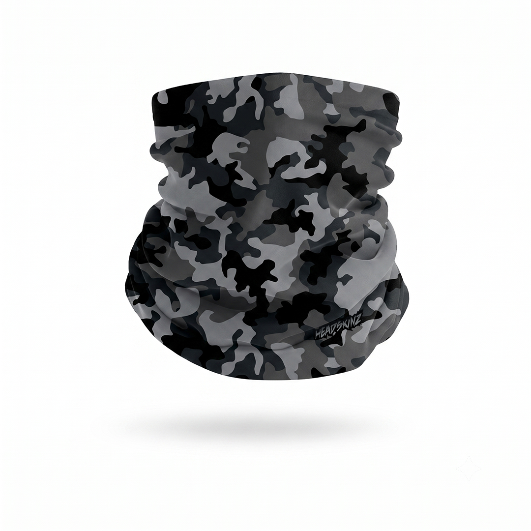 Military Grey Camo Headskinz - Image 3