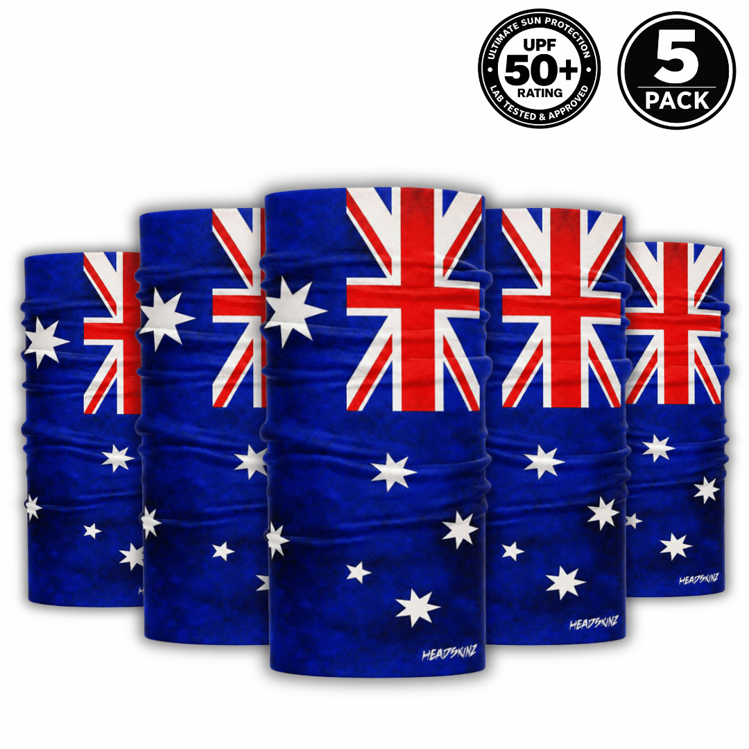 MINI PACK - Solar Shield Australian Flag Distressed (5 unit pack)