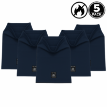 MINI PACK - Flame Retardant Neck Gaiter Navy (5 unit pack)